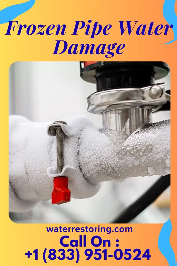 Frozen Pipe Water Damage in Vandalia, MI